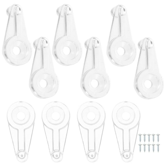 Raindrops 100 pcs Cabinet Door Mirror Clips Glass Panel Retainer Clips Mirror Clips with Screws