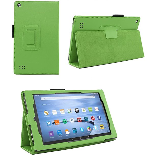 Case for Kindle Fire 7 Inch Tablet - Fire 7 Folio Case with Stand 