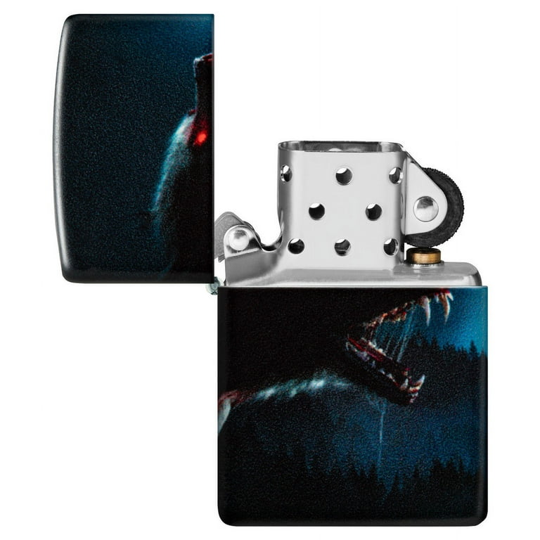 Zippo, Refillable Windproof Lighter, 48923, Horror Wolf Design