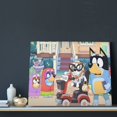 thumbnail image 3 of Lsque Bluey Print Wall Art – Decorative Picture for Living Room, Bedroom, and Office (Horizontal), 3 of 6