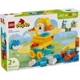 thumbnail image 3 of LEGO DUPLO Town 3 in 1 Animals on Wheels Building Toy - Learning Play Set for Toddler Boys & Girls, Ages 2+ - Animal Building Blocks for Sensory Skills Practice - Pretend Play Gift Idea - 10448, 3 of 8