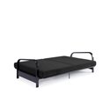 thumbnail image 2 of DHP Black Metal Arm Futon Frame with 6-Inch Pocket Coil Futon Mattress, 2 of 8