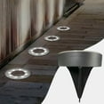 thumbnail image 1 of Fiudx Luces Solares para Jardín, Iluminación Mejorada para Escalones Exteriores, Ajuste Automático de Brillo, Diseño Recargable de Bajo Consumo, Iluminación para Patio, Jardín, Decoración de Exterior, 1 of 6