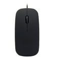 thumbnail image 1 of Wired Ultra-thin Mini Mouse Desktop Computer Laptop Matte Black White Cute Ergonomic Gaming Mouse, 1 of 9