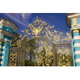 thumbnail image 2 of Ross, Nancy ,  Steve 24x17 Black Ornate Wood Framed with Double Matting Museum Art Print Titled - Russia, Pushkin Gate detail at Catherine Palace, 2 of 4