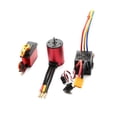thumbnail image 2 of Esc Motor sin escobillas S3650 4300KV 60A sin escobillas ESC XT60 enchufe 25KG Servo reemplazo para coche Tamiya 1/8/1/10 Abanopi Esc, 2 of 7
