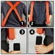 thumbnail image 4 of Correas móviles Correas de elevación para 2 personas para mover muebles, electrodomésticos, colchones o cualquier artículo de hasta 800 libras Naranja, 4 of 5