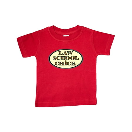 

Inktastic Law School Chick Heart Text Gift Baby Girl T-Shirt