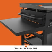 Blackstone 4-Burner 36 Griddle Cooking Station with Side Shelves