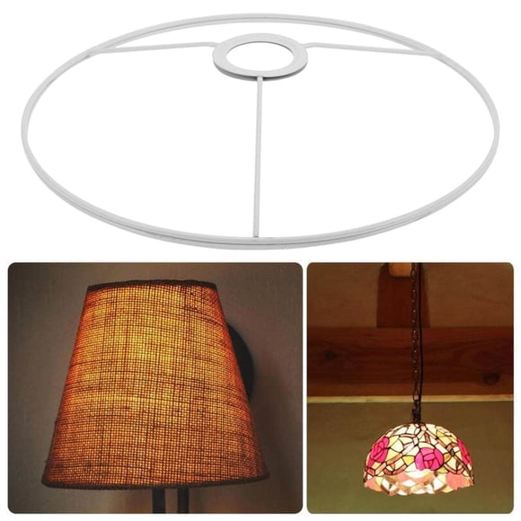 Lampe Cadre Lustre Couverture Chambre à Coucher Moderne Pratique Support pour Salon de Thé Maison Salon Rond Diamètre 30cm