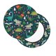 thumbnail image 2 of Balery Christmas Dinosaur colorful Fundas de asiento para taburete de bar redondo de tela de terciopelo ajustables que protegen de arañazos y manchas para sillas de 14 a 17 pulgadas.-14 inch, 2 of 7