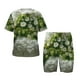 thumbnail image 1 of Balery Nature Hand Daisies Art Conjunto de Pijama Infantil de Manga Corta con Estampado – Ropa de Dormir de Algodón Suave-Large, 1 of 6