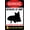Warning Sign 2, variant on Beware of Cat Warning Sign - 8"x12" Aluminum Metal Sign, Cat Tag, Fence Gate Outdoor Decoration Security Sign