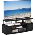 thumbnail image 3 of Center Columbia Walnut Black - TV Stand 47" TV - Media Console Storage - Modern Design, 3 of 6