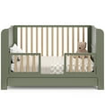 thumbnail image 6 of Graco Read-with-Me 4-in-1 Convertible Baby Crib with Drawer, Olive with Driftwood, 6 of 16