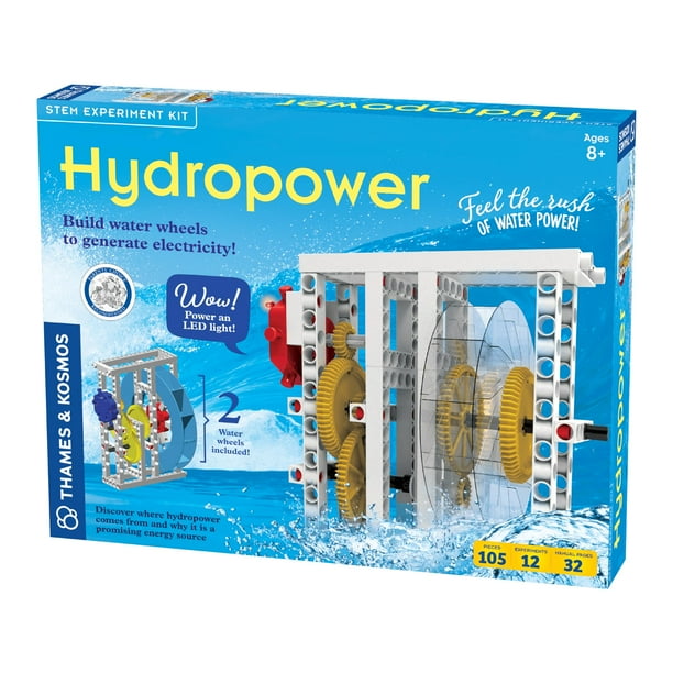 Kit científico Thames & Kosmos Hydropower con 12 experimentos