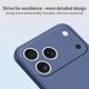 thumbnail image 2 of For iPhone 17 Pro Max Case MOFI Skin Touch Soft TPU Protective Phone Cover - Titanium Grey, 2 of 5
