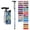 Azul Oriental, variant on SupreGear Folding Walking Cane with T-Handle, Lightweight Adjustable Mobility Stick, 5 Height Settings,Purple Floral