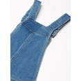 thumbnail image 3 of Roxy Kids' Girls' Youth Better Now Overall Stonewashed Blue Denim Shorts (Small (8), Blue Stonewashed), 3 of 4
