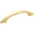 thumbnail image 1 of Hickory Hardware P116-3 3 In. Sunnyside Polished Brass Cabinet Pull, 1 of 1