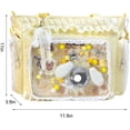 thumbnail image 6 of SPEKSEE Lace Itabag Ruffle Shoulder Purse， Pin Display Bag with Insert Anime Badge Display, 6 of 6