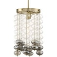 thumbnail image 4 of Designers Fountain Villa Rose Brushed Gold 1 Light Mini Pendant, D208M-9P-BG, 4 of 5