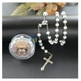 thumbnail image 6 of First Communion Favors 12 PCS - White Scented Wooden Rosary for Boys & Girls - Primera Comunion Party Favors - Recuerdos de Primera Comunion - Decorative Favor Box Included, 6 of 7
