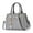 Grey, variant on Womens Purses and Handbags Shoulder Bag Ladies Designer Satchel Messenger Tote Bag Fashion Top Handle Satchel Tote Shoulder Work Bag Gray