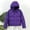 Purple, variant on Babysbule Winter Coats for Women Women's Winter Fashion Thickened Warm Windproof Long Sleeve Padded Jacket