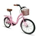 thumbnail image 3 of Bicicleta Jaguar Ipanema Portabulto Canasta Rodada 20 Rosa, 3 of 4