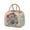 Beige-8, variant on Lunch Bag Lunch Box for Women Reusable Insulated Lunch Cooler Bags,Large Capacity for Work Travel Picnic,Water-Resistant Pioneer Colorful Floral Lunch Tote Bag Gifts for Woman Mom Pink