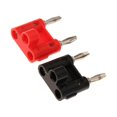 thumbnail image 1 of Maoww 2 Pack Gold Plated Banana Plug Speaker Connectors Screw Type Dual Tips Plugs, 1 of 9