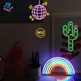 thumbnail image 2 of Rainbows Design LEDs Neon Light 3*AA Cell & USB Operated, 2 of 8