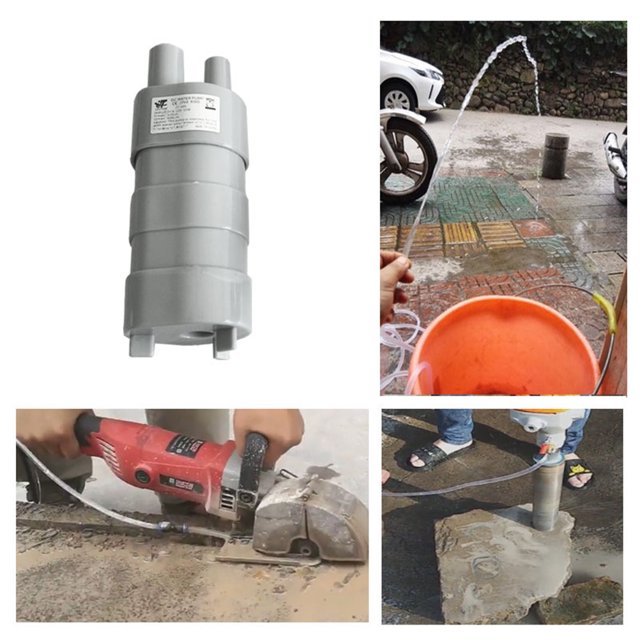 Bomba de agua de alto caudal de 12 V, bomba sumergible eléctrica multifunción para autocaravanas y autocaravanas
