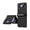 Black, variant on MonsDirect for 6.7 inch Samsung Galaxy Z Flip 4 5G 2022 Case with A Capacitance Pen, Two Hinge Protection Hard PC Back Anti-Drop Shockproof Full Coverage with S Pen Holder for Galaxy Z Flip 4, Orange