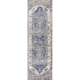 thumbnail image 3 of JONATHAN Y MODERN PERSIAN 2 x 8 Runner Rug, Boho Vintage - Cream/Blue, MDP203A-28, 3 of 9