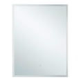 thumbnail image 3 of Bathroom Medicine Cabinet, Aluminum, Recessed/Surface Mount, 24" x 30", 1 Door, Left Hinged, Mirrored w/LED, 3 of 13