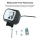 thumbnail image 5 of Faros LED para motocicleta de 3 pulgadas con apertura azul, luz antiniebla cuadrada de luz brillante impermeable de 20W para moto, 5 of 8
