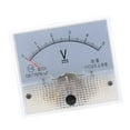 thumbnail image 4 of koolsoo 85C1 DC Rectangle Ammeter Amp Current Tester Analog Panel Voltmeter 0-5 V 0-5 V, 4 of 6