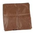 thumbnail image 3 of Funda de cojín para taburete de pie perfecl cuero PU dormitorio Decoración de granja Marron oscuro, 3 of 8
