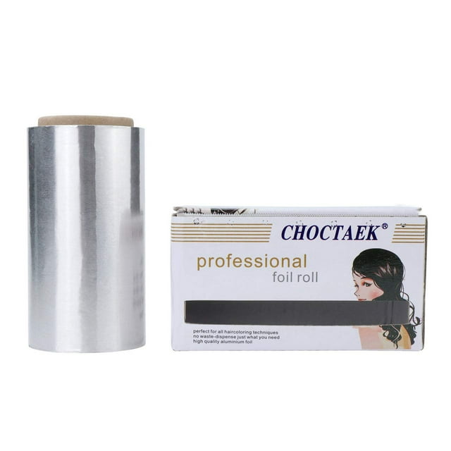 Silver Roll Aluminum Foil, Hair Foils For Highlighting Bleaching, Hair Coloring, 8CM