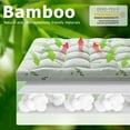 thumbnail image 2 of Bamboo Mattress Topper Twin for Back Pain,Extra Thick and Soft Mattress Pad with 8-21" Deep Elastic Pocket, Plush Soft Down, 2 of 6