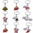 thumbnail image 1 of Mini Papá Noel navideño con diseño de bolsa de regalo, llavero de bolso, llavero decorativo para coche, llavero de recuerdo, como se muestra6, 1 of 2