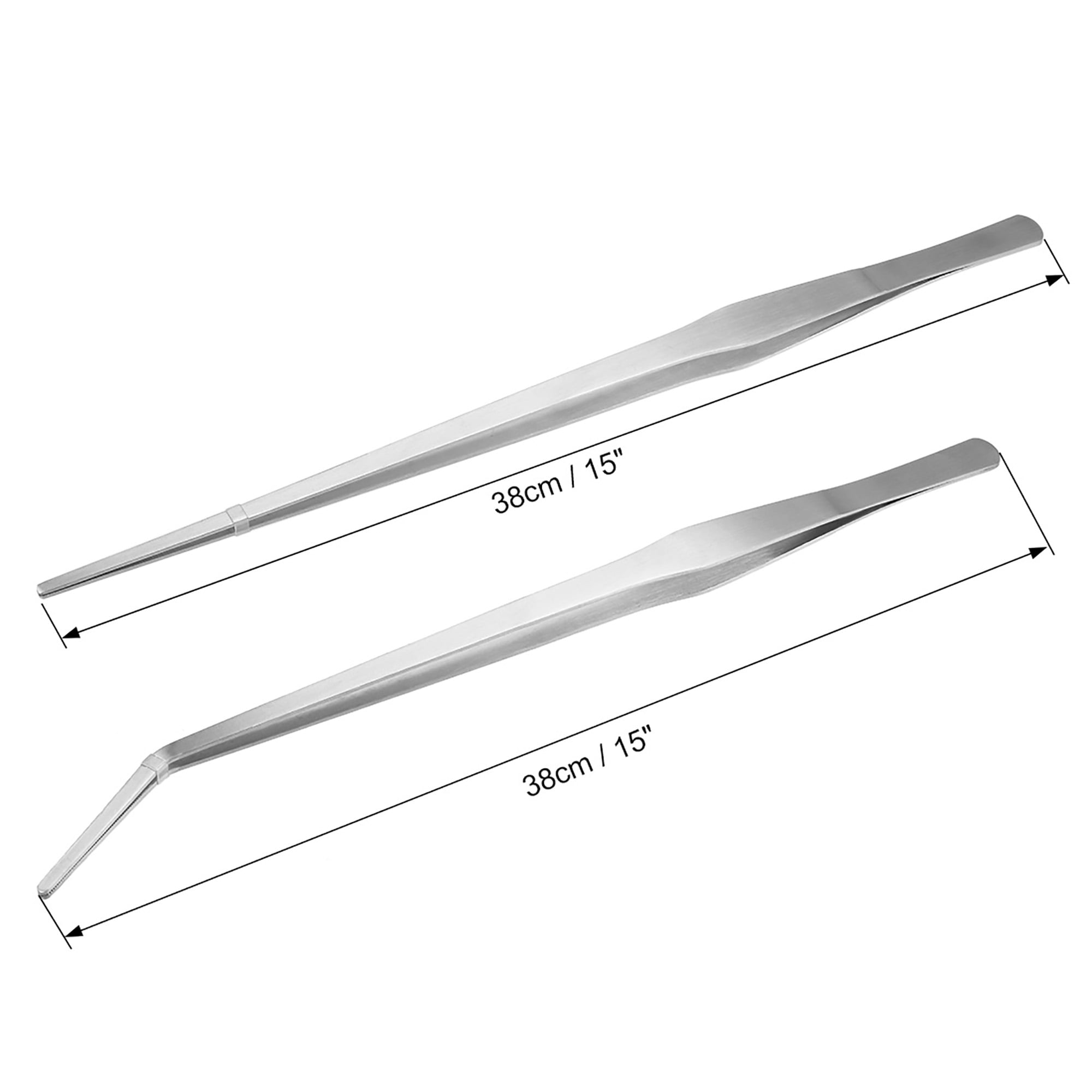 Aquarium Tweezers Extra Long 15 inches, Luxiv Stainless Steel