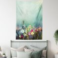 thumbnail image 4 of Watercolor Flower Home Decor Tapestry, Poppy Daisy Chamomile Patterns in Meadow Wild Feminine Rural Print, Wall Hanging for Bedroom Living Room Dorm Decor, 40W X 60L Inches, Multi, by Ambesonne, 4 of 5
