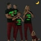 thumbnail image 2 of Pijama navideño a juego para toda la familia, ropa de dormir luminosa y brillante con My Tube, color rojo, 2023, 2 of 3