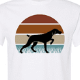 thumbnail image 4 of Inktastic Hunting Dog Retro Sunset T-Shirt, 4 of 5