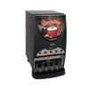 38100.0050 iMIX-5S+ Top Hinge Hot Beverage System With 5 Hoppers High efficiency LED Lighted Front Graphics High Speed Heavy-duty Whipper in Black