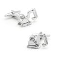 thumbnail image 1 of Excavadora Cuff Links para hombre, equipo de construcción, cobre, 1 of 3