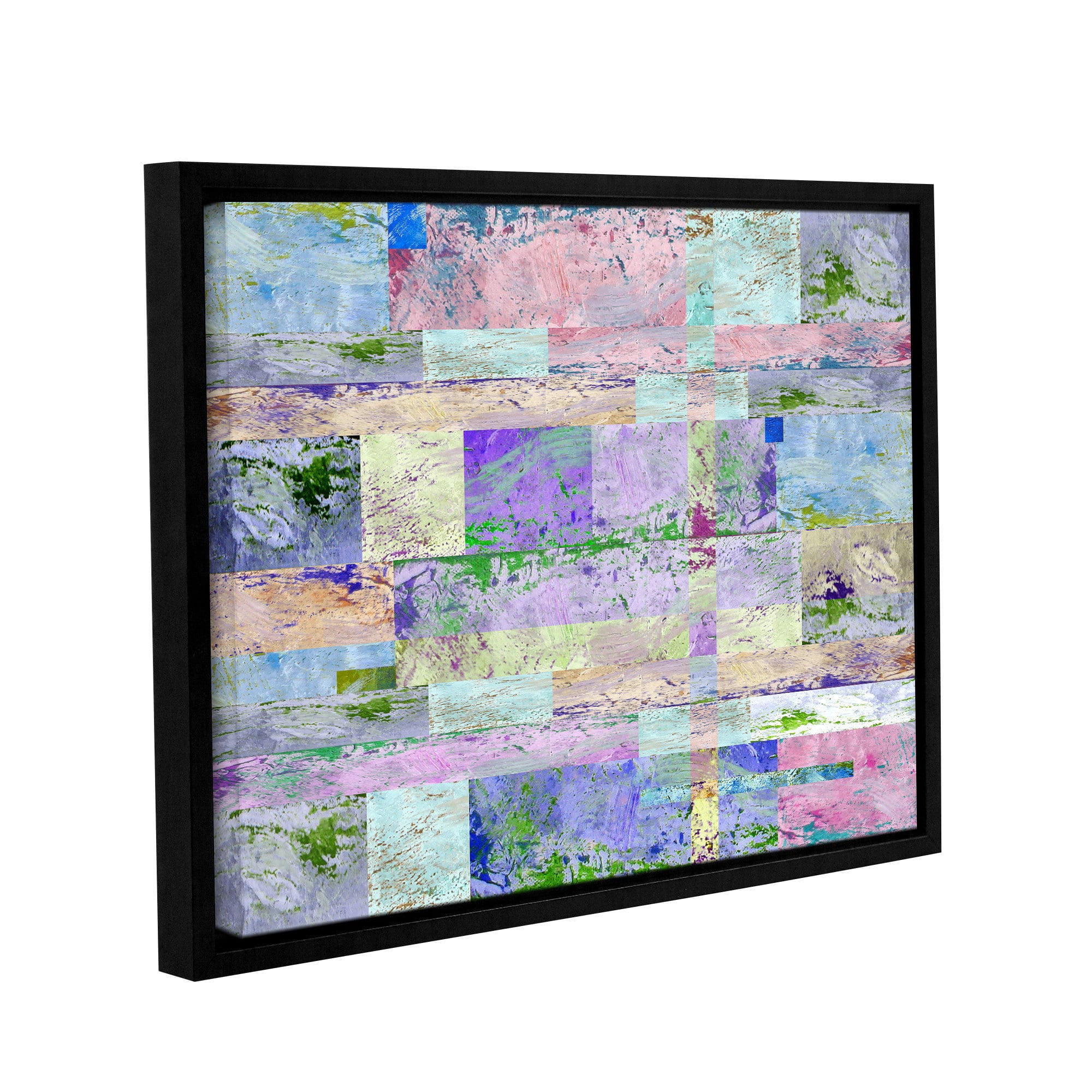 ArtWall Greg Simanson "Abstract I" Gallery-Wrapped Floater-Framed Canvas